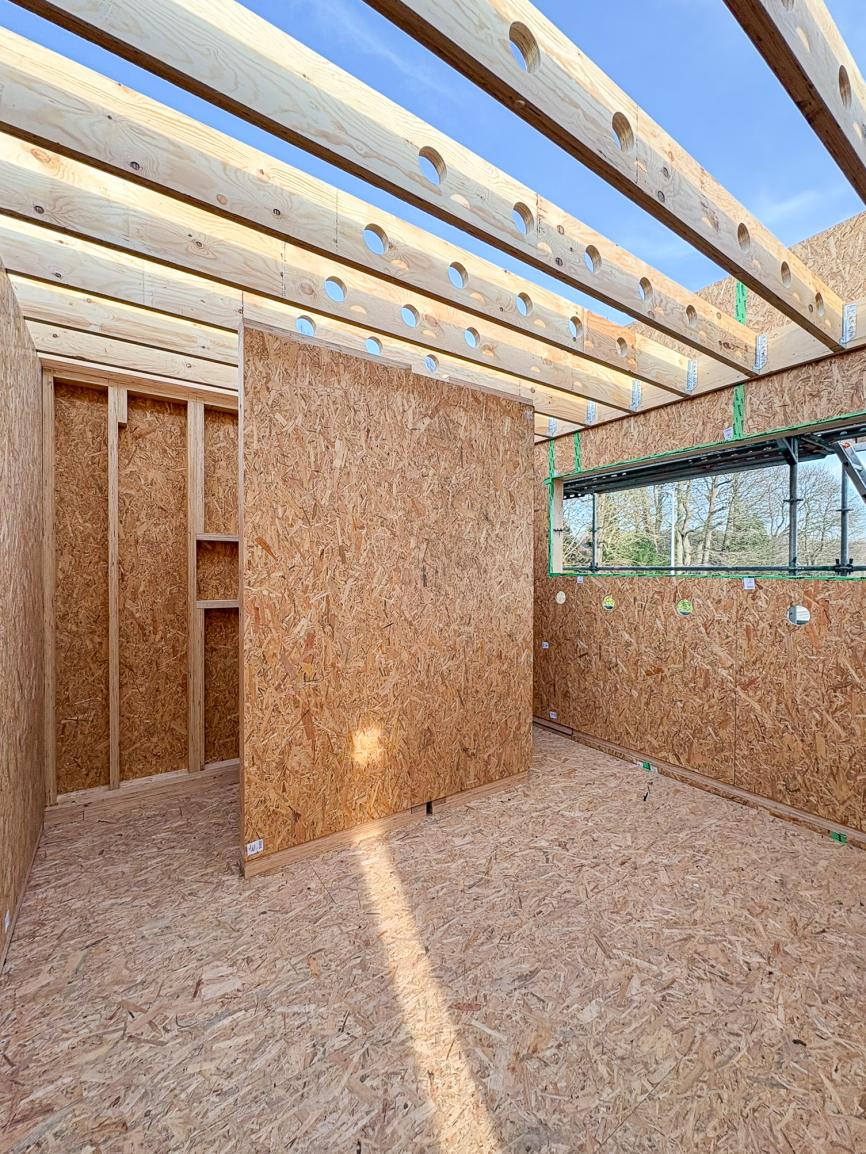 Wat is prefab houtskeletbouw? 
